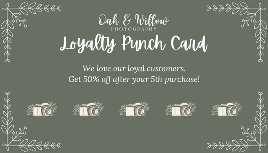 Custom Digital Loyalty Punch Card – Personalized Rewards Card for Small Businesses, Salons, Creatives & More